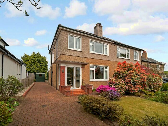 3 Bedroom Semi-Detached House For Sale In Blane Drive, Milngavie, Glasgow, East Dunbartonshire, G62