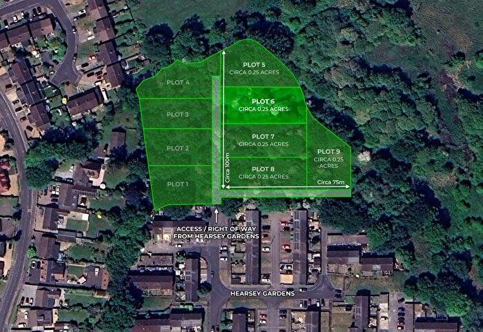 Land For Sale In Hearsey Gardens, Blackwater, Camberley, GU17