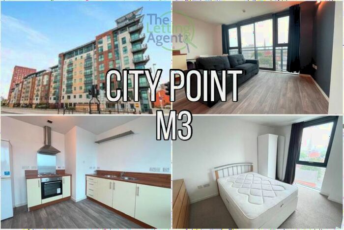 2 Bedroom Apartment To Rent In City Point, Chapel Street, Salford, M3