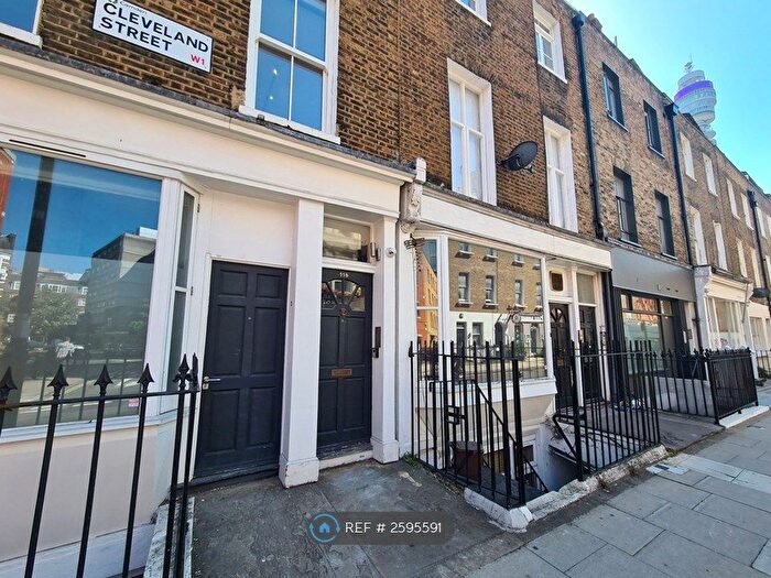 Studio To Rent In Cleveland Street, London, W1T