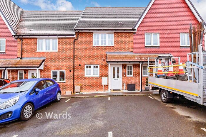 3 Bedroom Terraced House For Sale In Marigold Place, Coxheath, Maidstone, Kent, ME17