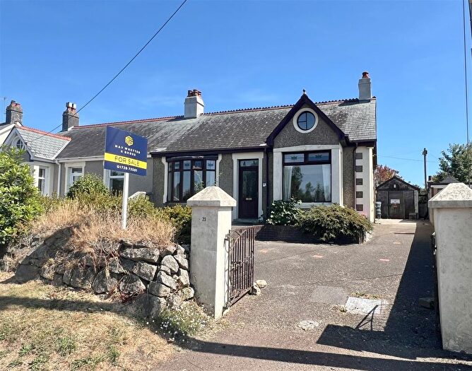 3 Bedroom Semi-Detached Bungalow For Sale In Polmear Road, St. Austell, PL25