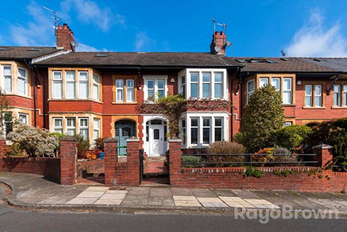3 Bedroom Terraced House For Sale In Grasmere Avenue, Cyncoed, Cardiff, CF23