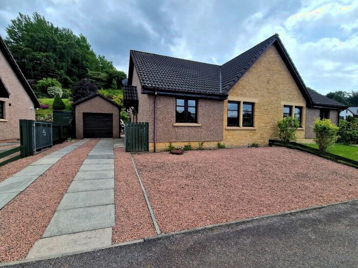 2 Bedroom Semi-Detached Bungalow For Sale In Linn Brae, Aberlour, Banffshire, AB38