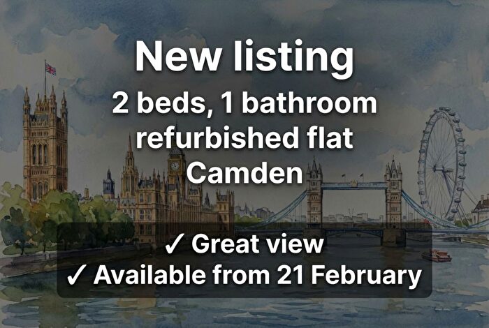 2 Bedroom Flat To Rent In West End Lane, London, NW6