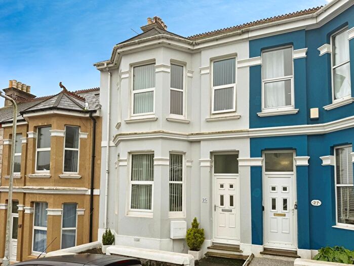 3 Bedroom Terraced House For Sale In Cranbourne Avenue, Plymouth, PL4