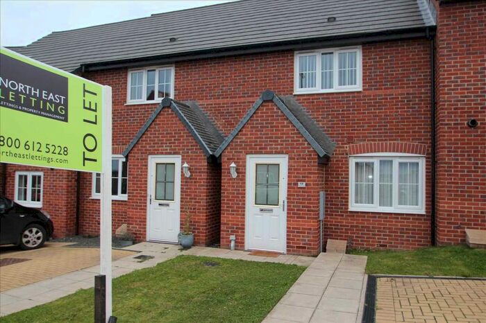 2 Bedroom Terraced House To Rent In Foundry Close, Coxhoe, Durham, DH6