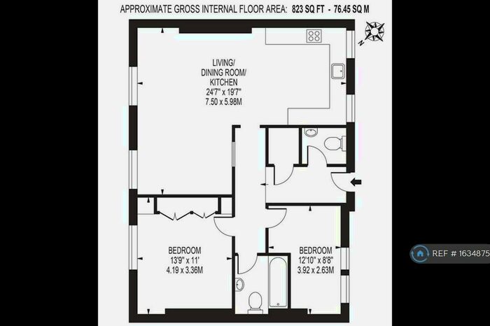 2 Bedroom Flat To Rent In New North Road, London, N1