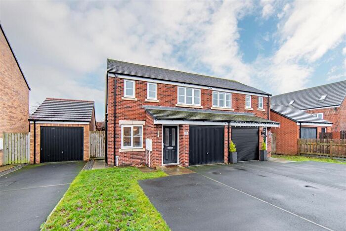 3 Bedroom Semi-Detached House For Sale In Marigold Way, Fairmoor Meadows, Morpeth, NE61