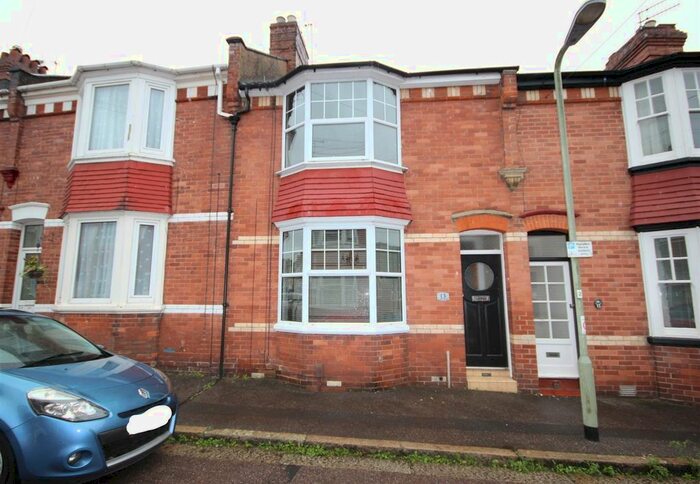2 Bedroom Terraced House To Rent In Cedars Road, St Leonards, Exeter, EX2