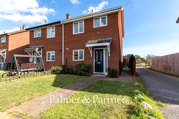 2 Bedroom Semi-Detached House For Sale In Farrow Close, Leiston, Suffolk, IP16