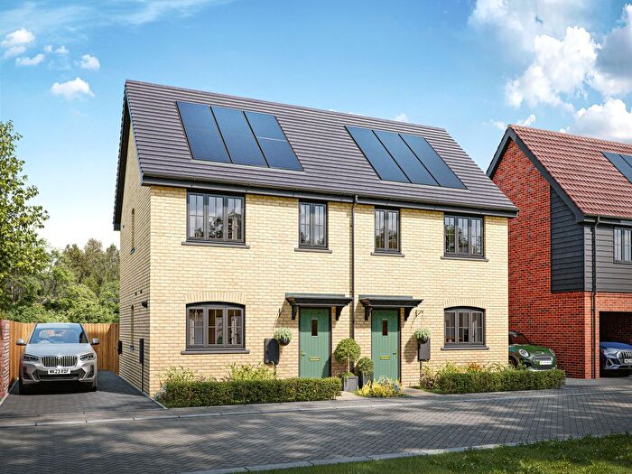 2 Bedroom Semi Detached House For Sale In "The Lea" At Chelmsford Road, Ongar, CM5