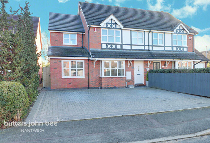 4 Bedroom Semi Detached House For Sale In Flowerscroft, Nantwich, CW5
