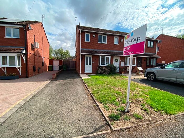 2 Bedroom Property To Rent In St Oswalds Close, Kidderminster, DY10