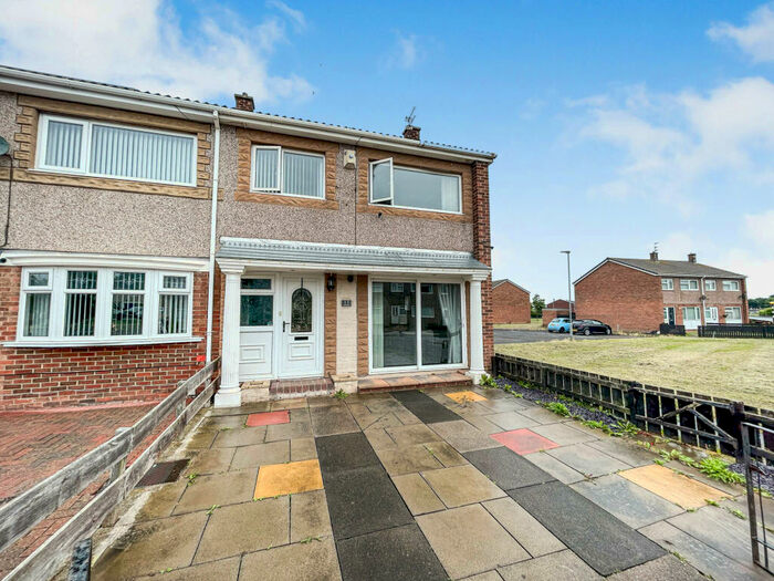 3 Bedroom Semi-Detached House To Rent In Exeter Close, Ashington, Northumberland, NE63