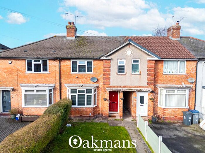 3 Bedroom Terraced House For Sale In Kendal Rise Road, Rednal, Birmingham, West Midlands, B45