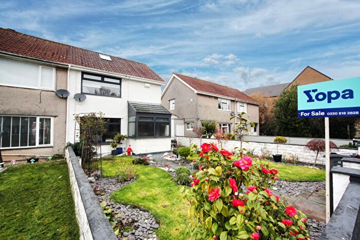 2 Bedroom Semi-Detached House For Sale In Trebanog Crescent, Cardiff, CF3