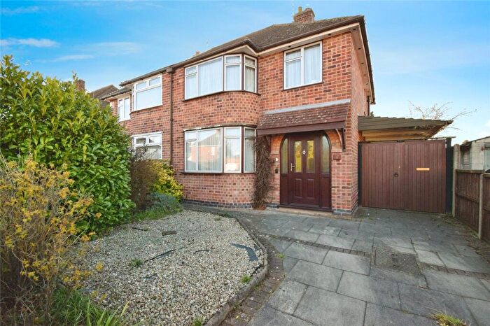 3 Bedroom Semi-Detached House For Sale In Bramcote Road, Wigston, Leicestershire, LE18