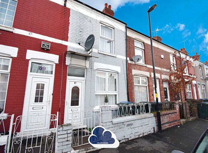 2 Bedroom Terraced House For Sale In Freeman Street, Foleshill, Coventry, CV6