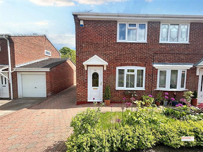 2 Bedroom Semi-detached House For Sale In The Grange, Tanfield Lea, County Durham, DH9