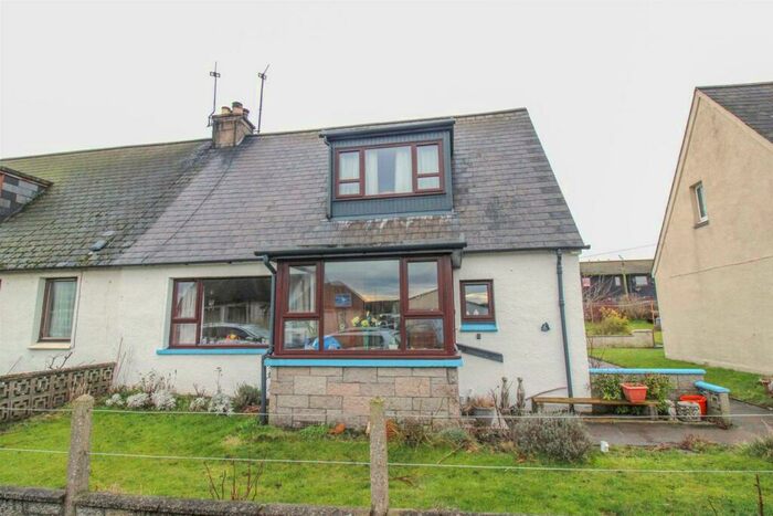3 Bedroom Semi-Detached House For Sale In Ross Crescent, Balintore, Tain, IV20