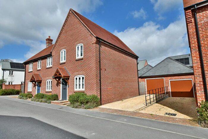 3 Bedroom Semi-Detached House For Sale In Athelstan Way, Wimborne, BH21