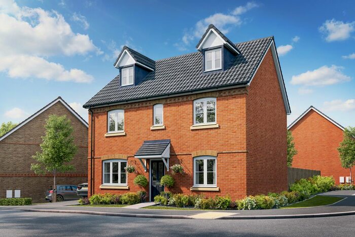 5 Bedroom Detached House For Sale In "The Lutyens" At Desborow Lane, Royston, SG8