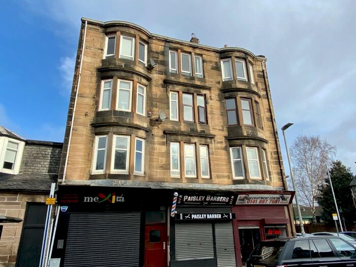 1 Bedroom Flat To Rent In St James Street, Paisley, Renfrewshire, PA3
