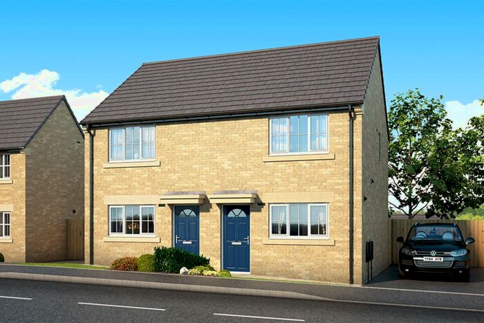 2 Bedroom Semi-Detached House For Sale In "The Halstead" At Off Cote Lane, Bradford, BD15