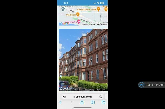 1 Bedroom Flat To Rent In Thornwood Avenue, Glasgow, G11