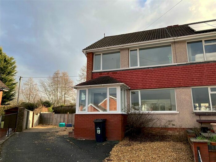 3 Bedroom Semi-Detached House To Rent In Garden Suburb, Llanidloes, Powys, SY18