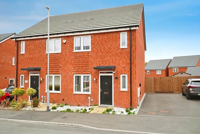 3 Bedroom Semi-Detached House For Sale In Quartz Close, Coalville, Leicestershire, LE67