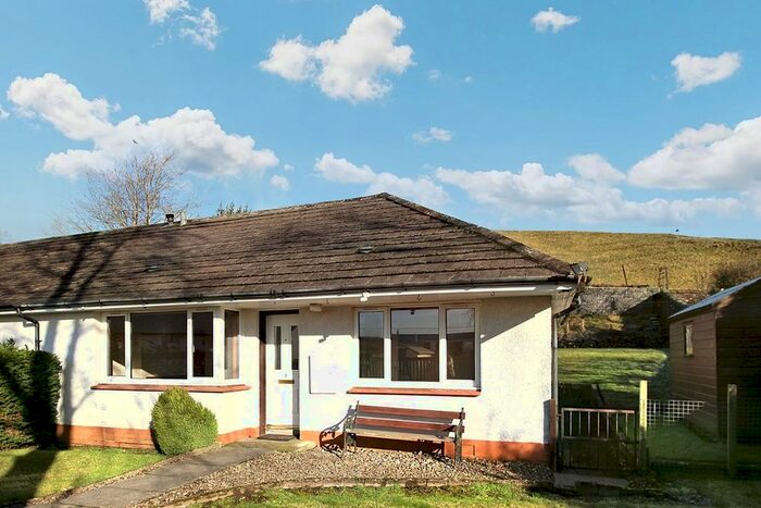 2 Bedroom Semi-Detached Bungalow For Sale In Allanbank Road, Kinbuck, Dunblane, FK15