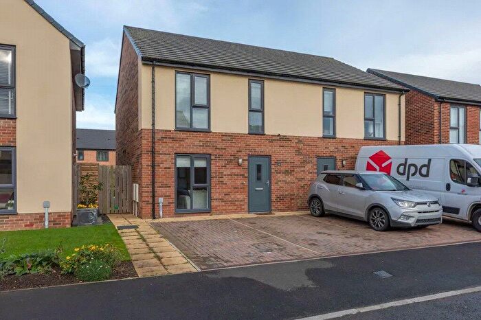 3 Bedroom Semi Detached House For Sale In Holly Way, Saxon Vale, Ellington, Morpeth, NE61