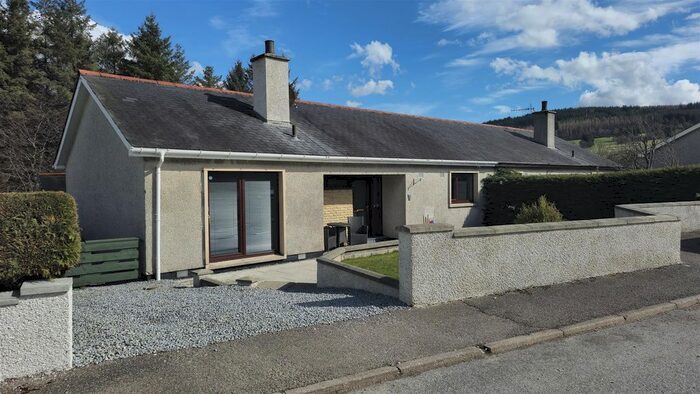 3 Bedroom Semi-Detached Bungalow For Sale In Glenallachie, Aberlour, AB38