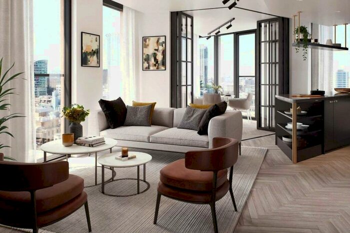 1 Bedroom Apartment To Rent In One Crown Place, The City, London, EC2A