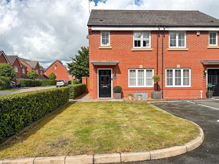 2 Bedroom Semi-Detached House For Sale In Goss Place, Alsager, Stoke-On-Trent, ST7