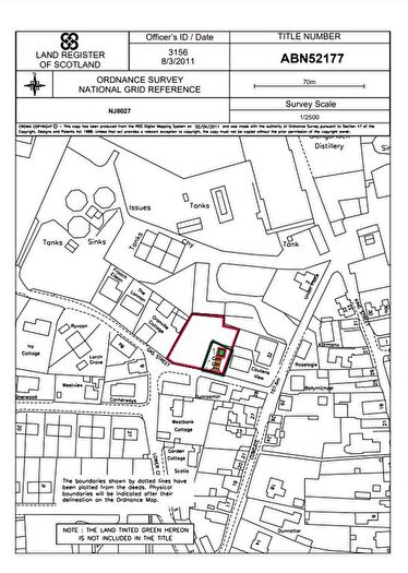 Land For Sale In Gas Street, Oldmeldrum, Inverurie, Aberdeenshire, AB51