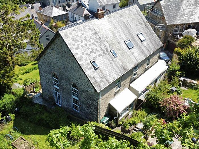 4 Bedroom Semi Detached House For Sale In Chapel Street, Camelford, Cornwall, PL32