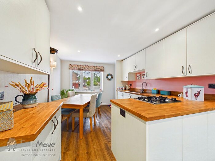 2 Bedroom Semi Detached House For Sale In Crestwood Close, Stretton, Burton-On-Trent, Staffordshire, DE13