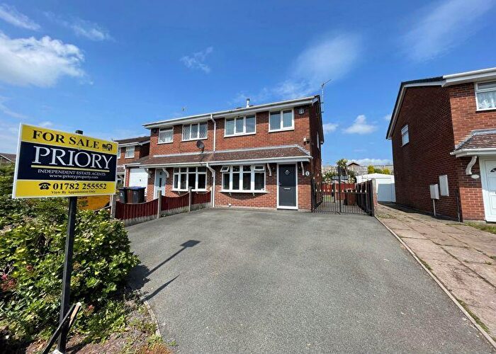 3 Bedroom Semi-Detached House For Sale In Farnham Drive, Brown Lees, Biddulph, ST8