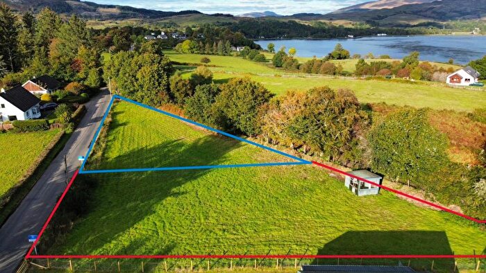 Plot For Sale In Building Plot, North Connel, Oban, PA37