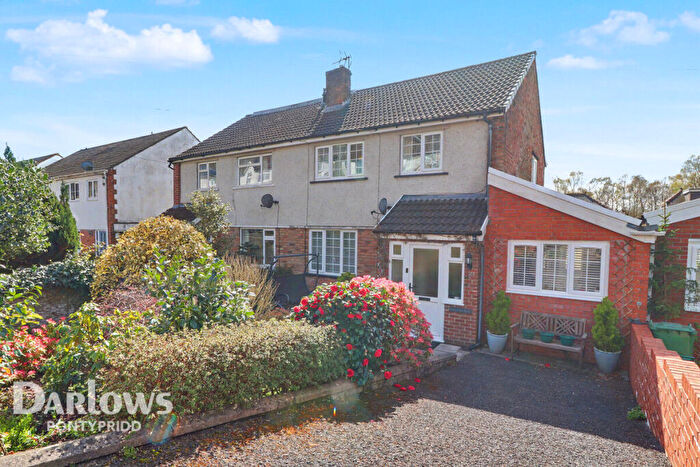3 Bedroom Semi Detached House For Sale In Pencoed Avenue, Pontypridd, CF37