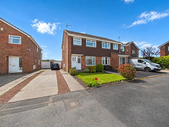 3 Bedroom Semi Detached House For Sale In Tamworth Close, Etherley Dene, Bishop Auckland, Durham, DL14