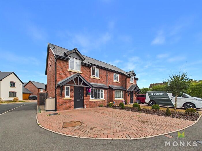 3 Bedroom Semi Detached House For Sale In Knights Grove, Knockin, Oswestry, SY10