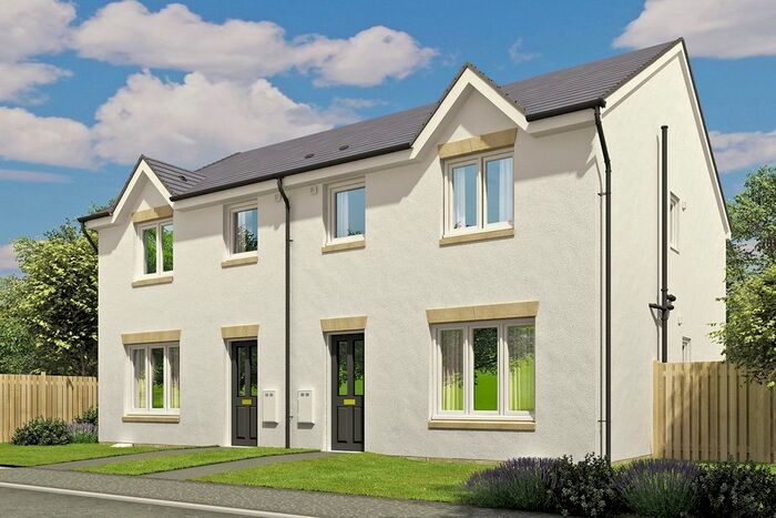 3 Bedroom Semi-Detached House For Sale In "The Blair - Plot " At Wallyford Toll, Wallyford, Musselburgh, EH21