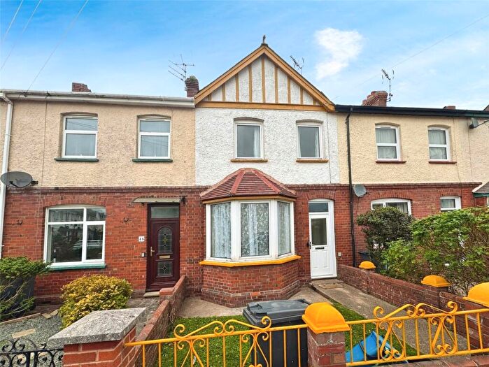2 Bedroom Terraced House For Sale In Woodville Road, Exmouth, Devon, EX8