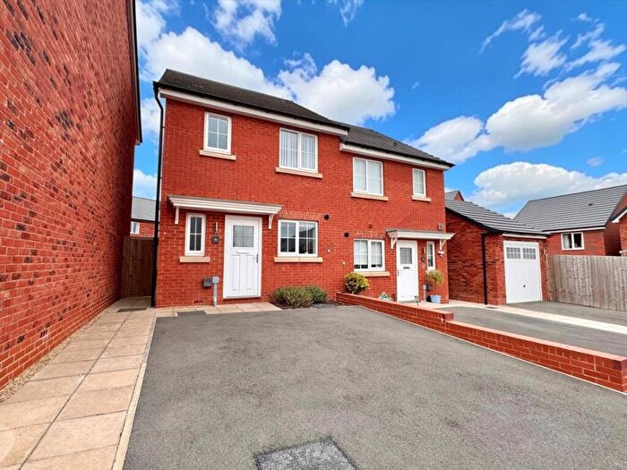 2 Bedroom Semi-Detached House For Sale In Gamble Drive, Melton Mowbray, LE13