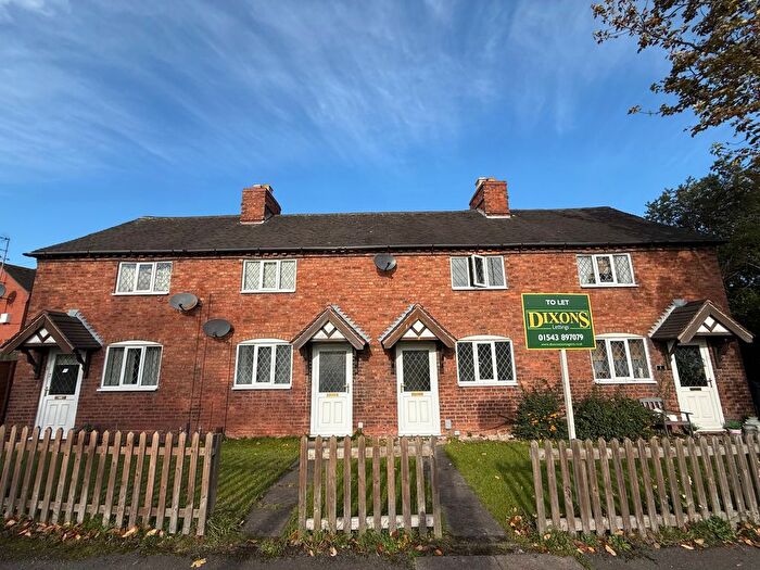 2 Bedroom Terraced House To Rent In Valley Lane, Lichfield, WS13
