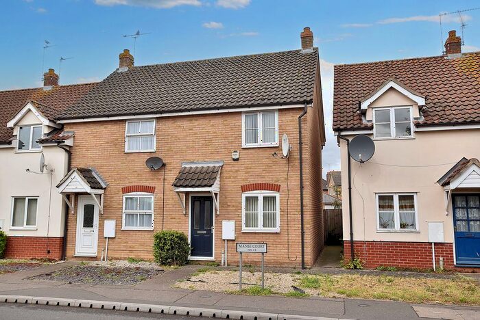 2 Bedroom End Of Terrace House To Rent In Manse Court, Thetford, Norfolk, IP24